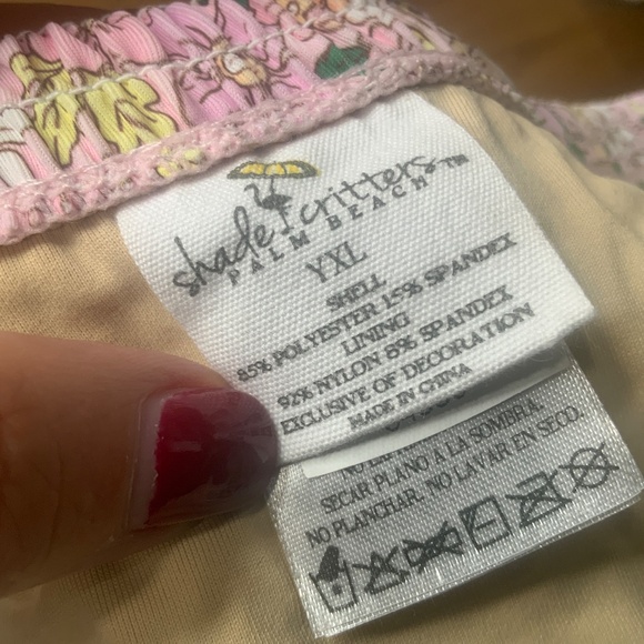 NWOT Shade Critters Pink Girls Smocked Ruffle Active Skirt - Picture 7 of 9